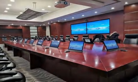 大型保险机构多媒体会议室实景
